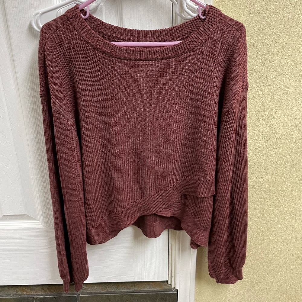 Lululemon Reversible Crossover sweater - size 10